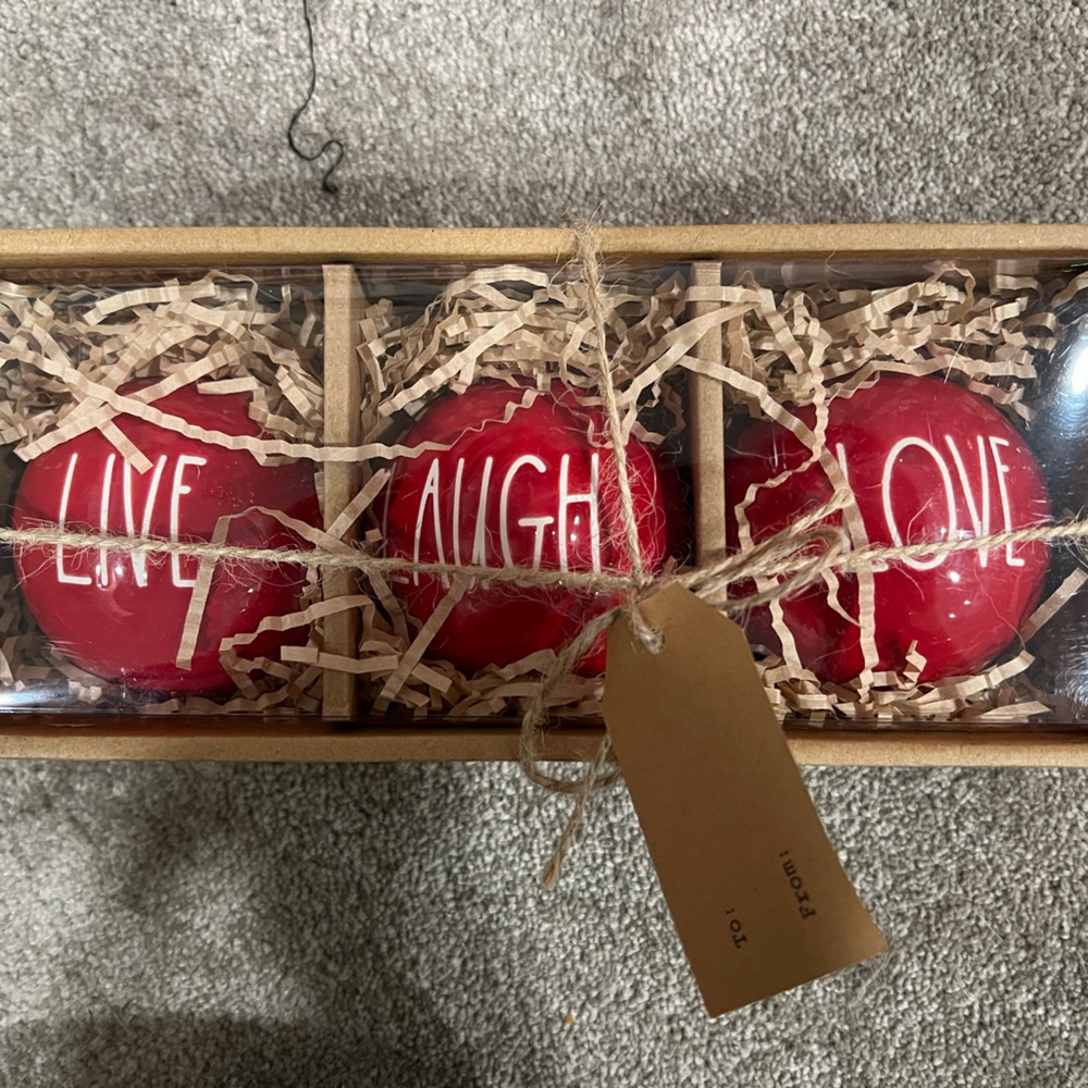 Rae Dunn Christmas Ornaments